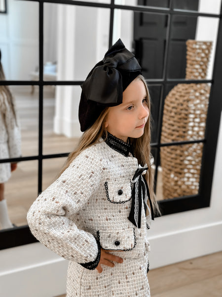 Holiday Collection - Classy Tweed Set – BeeBeeBabyBoutique