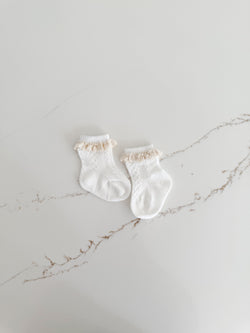 Ribbed Ankle Socks