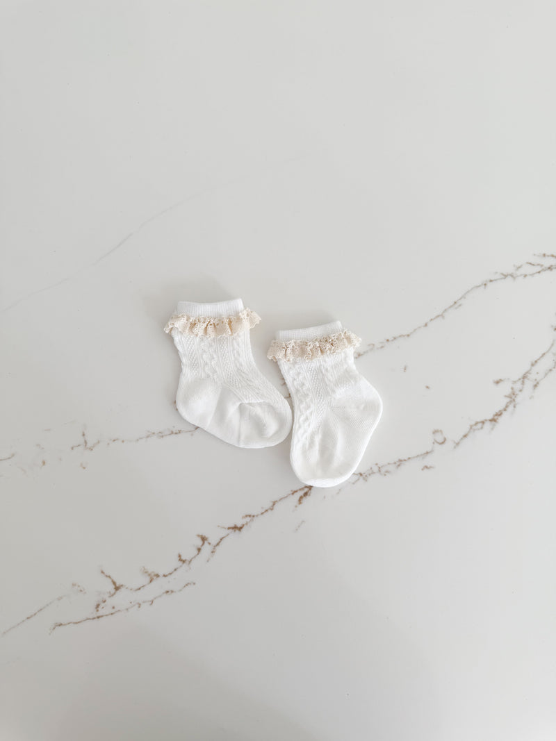 Ribbed Ankle Socks