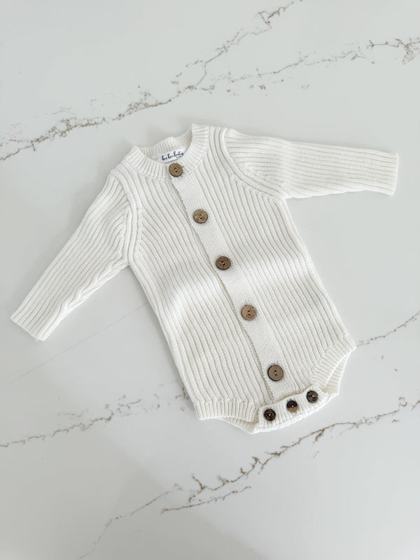 Ribbed Knit Romper