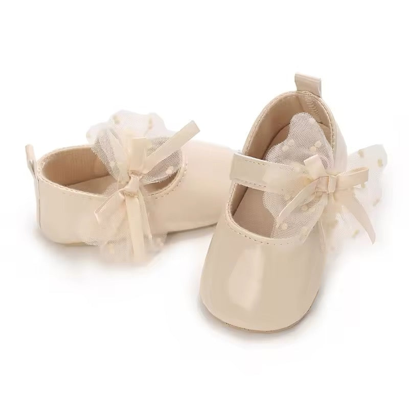 Little Lady First Walker Shoes - Sand