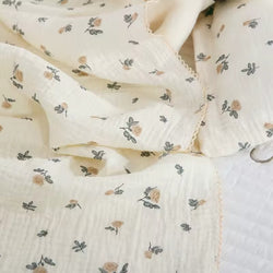 Floral Cotton Blanket
