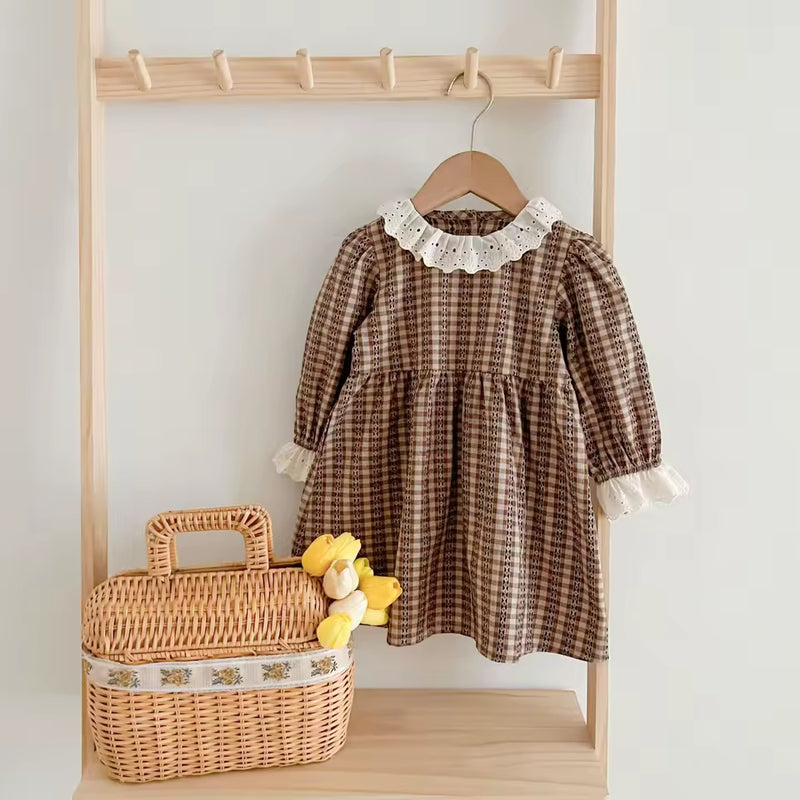 Olive Cotton Dress
