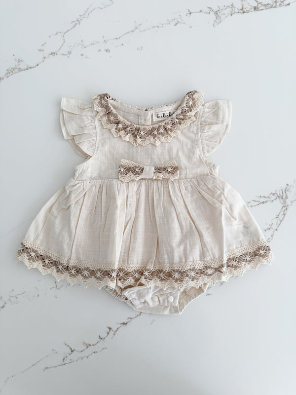Ruby Linen Romper
