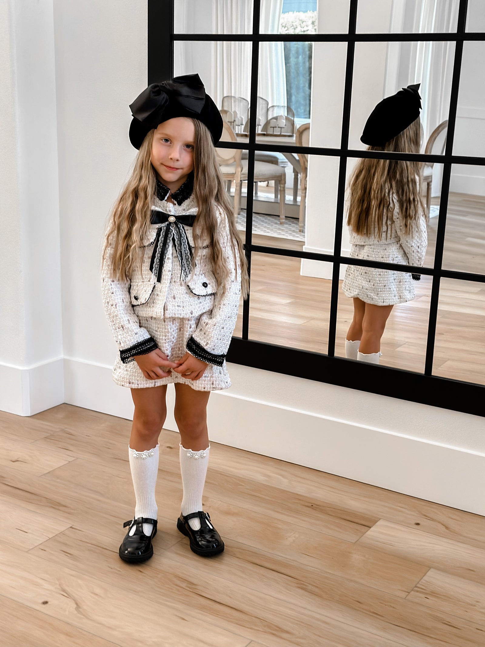 Holiday Collection - Classy Tweed Set FINAL FEW – BeeBeeBabyBoutique