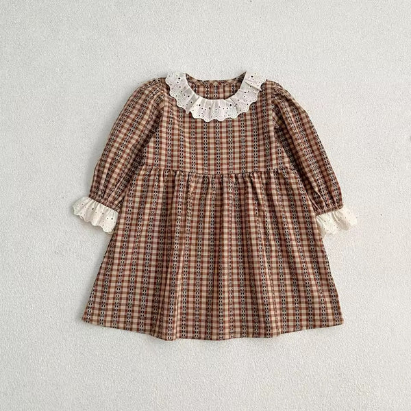 Olive Cotton Dress