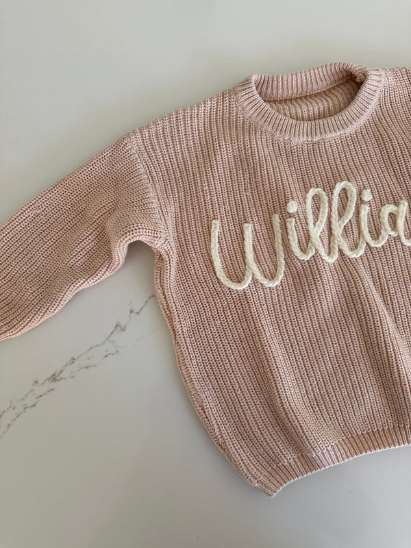 Personalized Knit Sweater