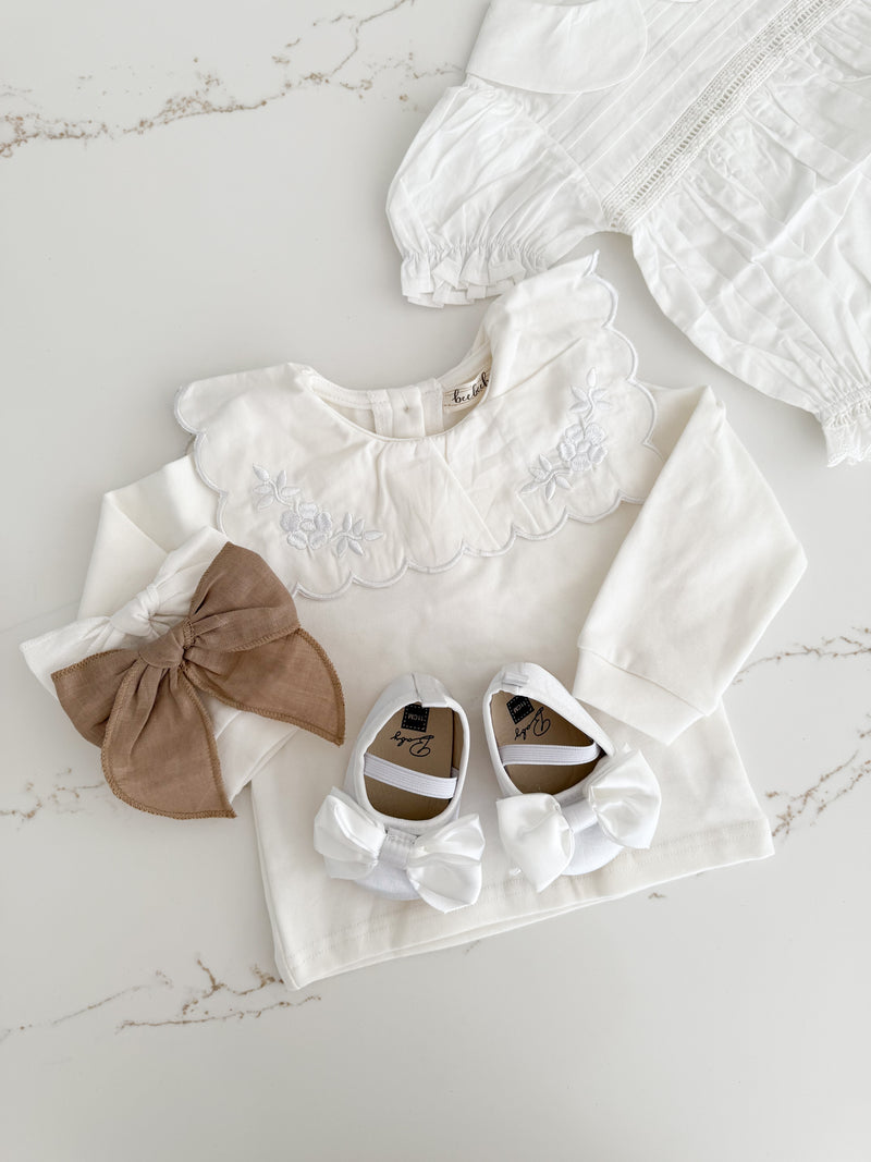 Cotton Embroidered Top