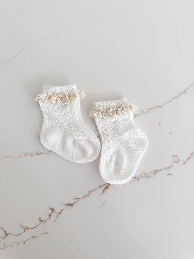 Ribbed Ankle Socks