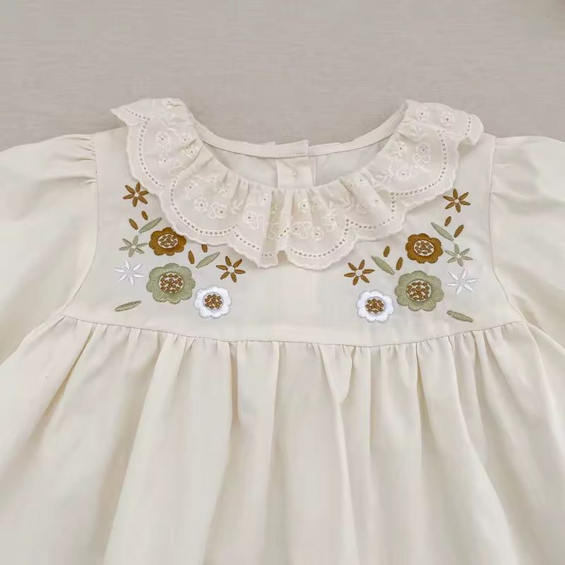 Wilma Embroidered  Dress
