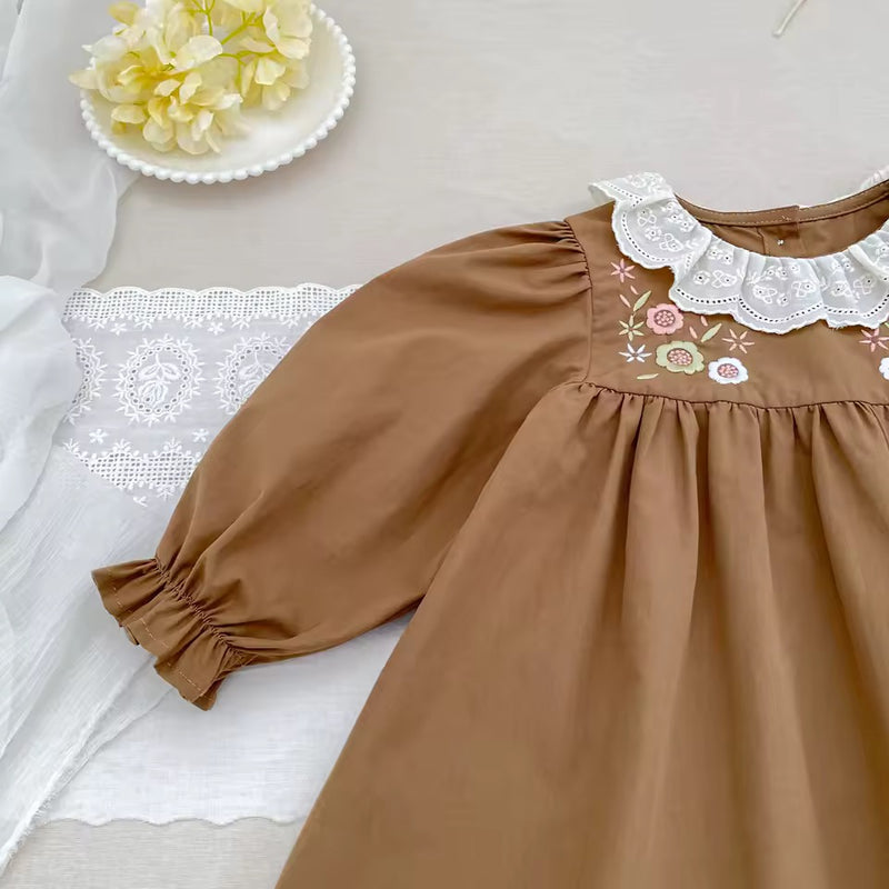 Wilma Embroidered  Dress