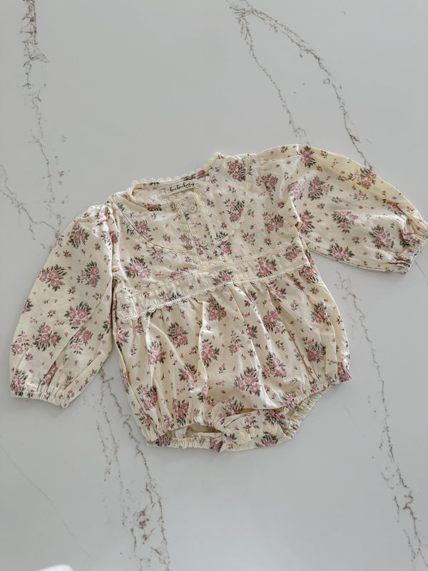 Dahlia Floral Romper