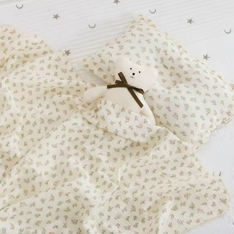 Floral Cotton Blanket