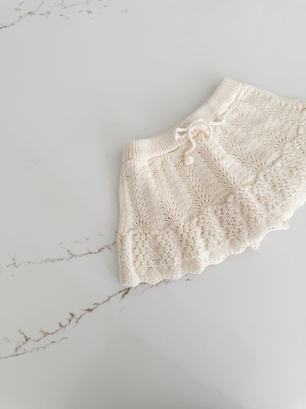 Textured Knit Skirt