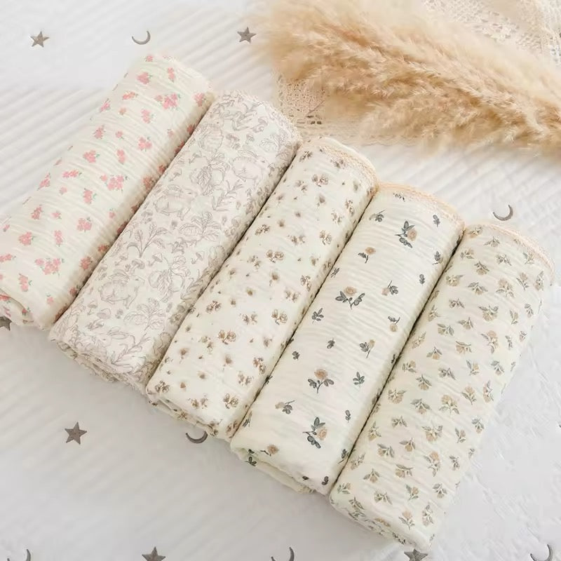Floral Cotton Blanket