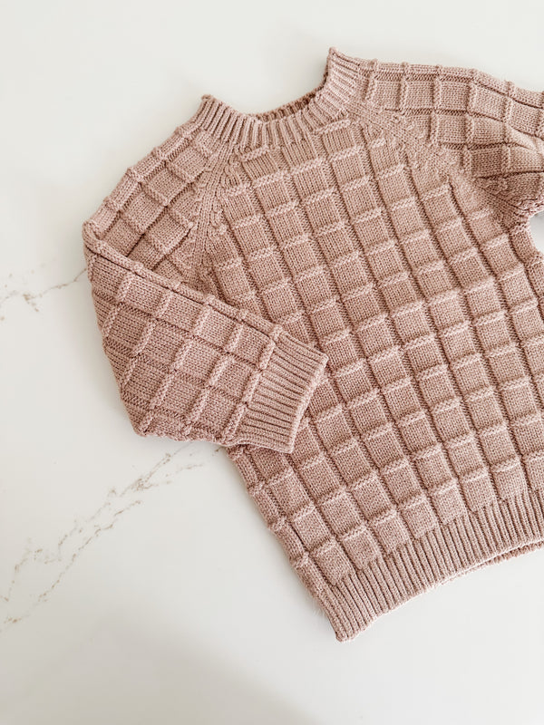 Textured Knit Sweater