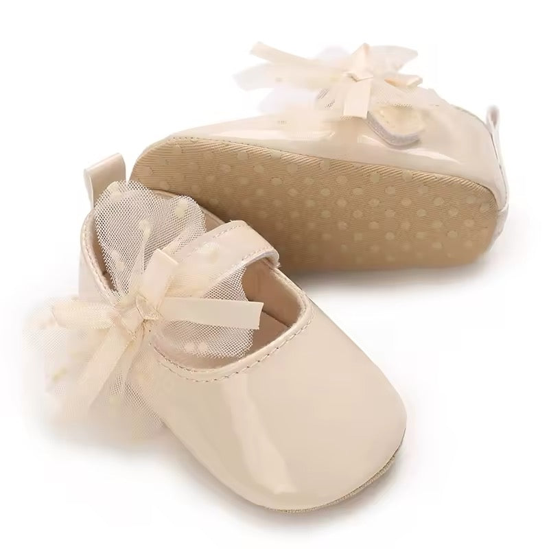 Little Lady First Walker Shoes - Sand