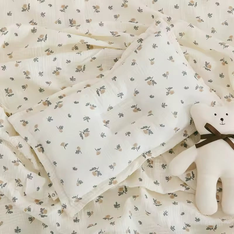 Floral Cotton Blanket
