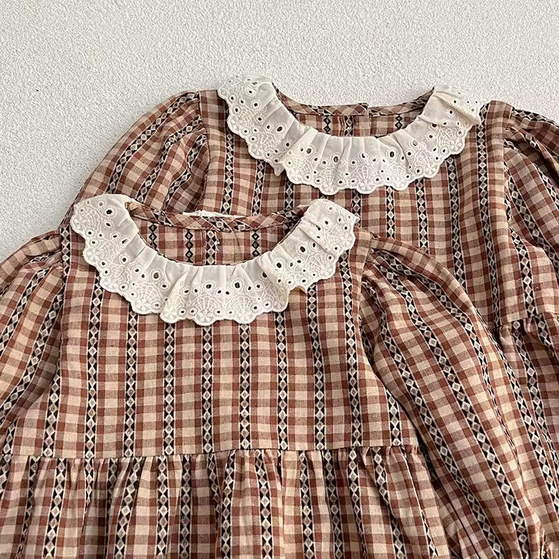Olive Cotton Dress