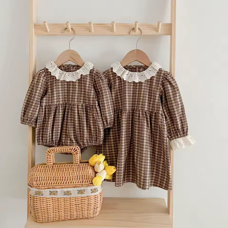 Olive Cotton Dress