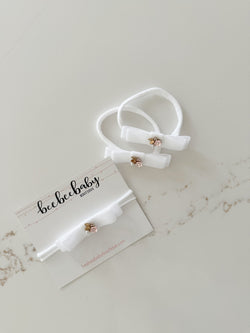 Holiday Collection - Velvet Embellished Bow