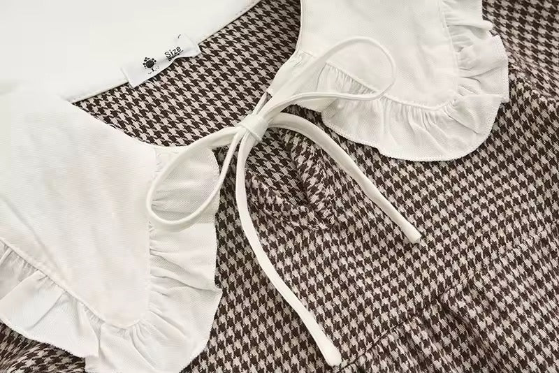 Gingham Cotton Dress