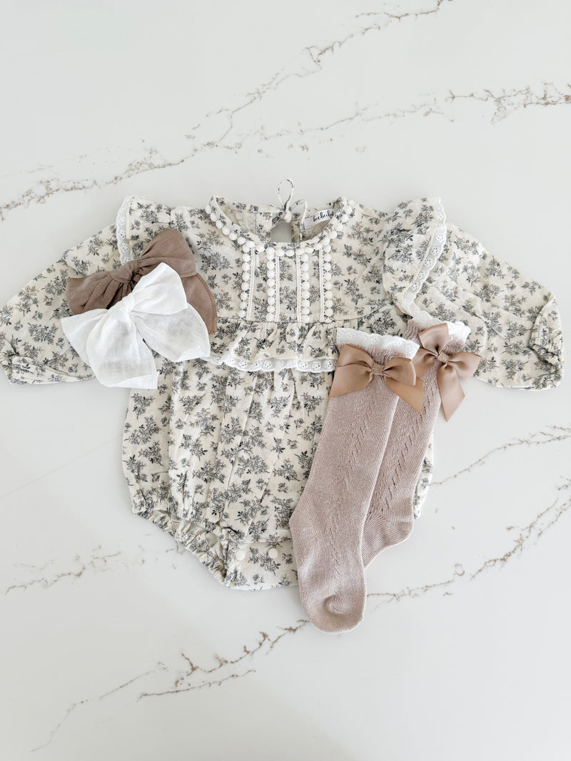 Agnes Floral Romper