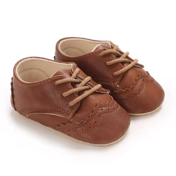 First Walker Shoes - Chocolate