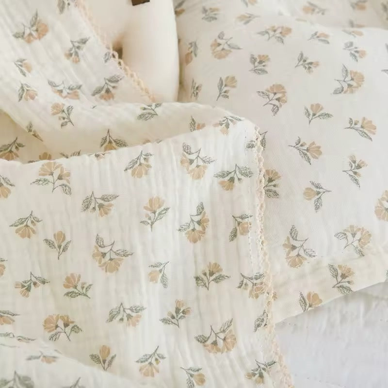 Floral Cotton Blanket