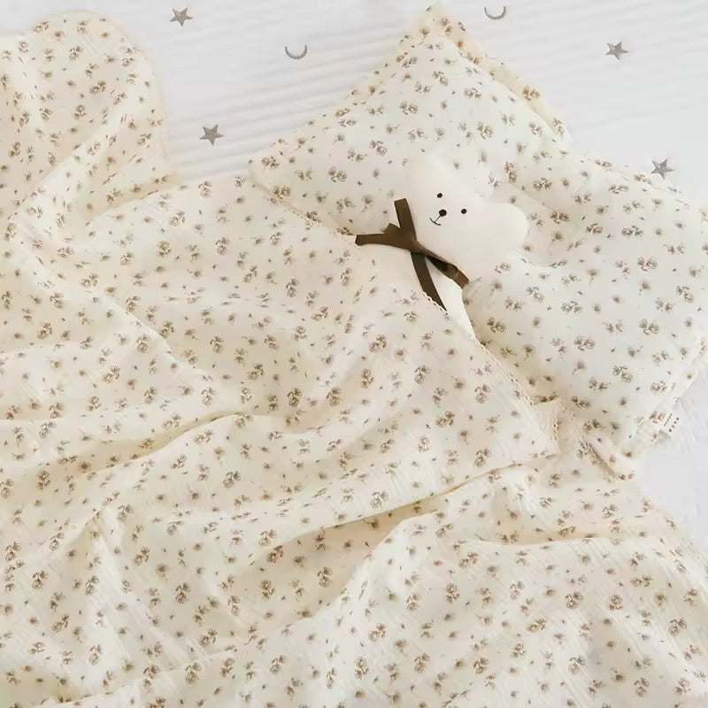 Floral Cotton Blanket
