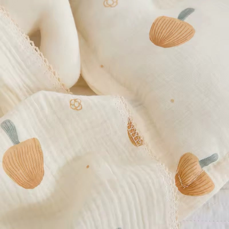 Floral Cotton Blanket
