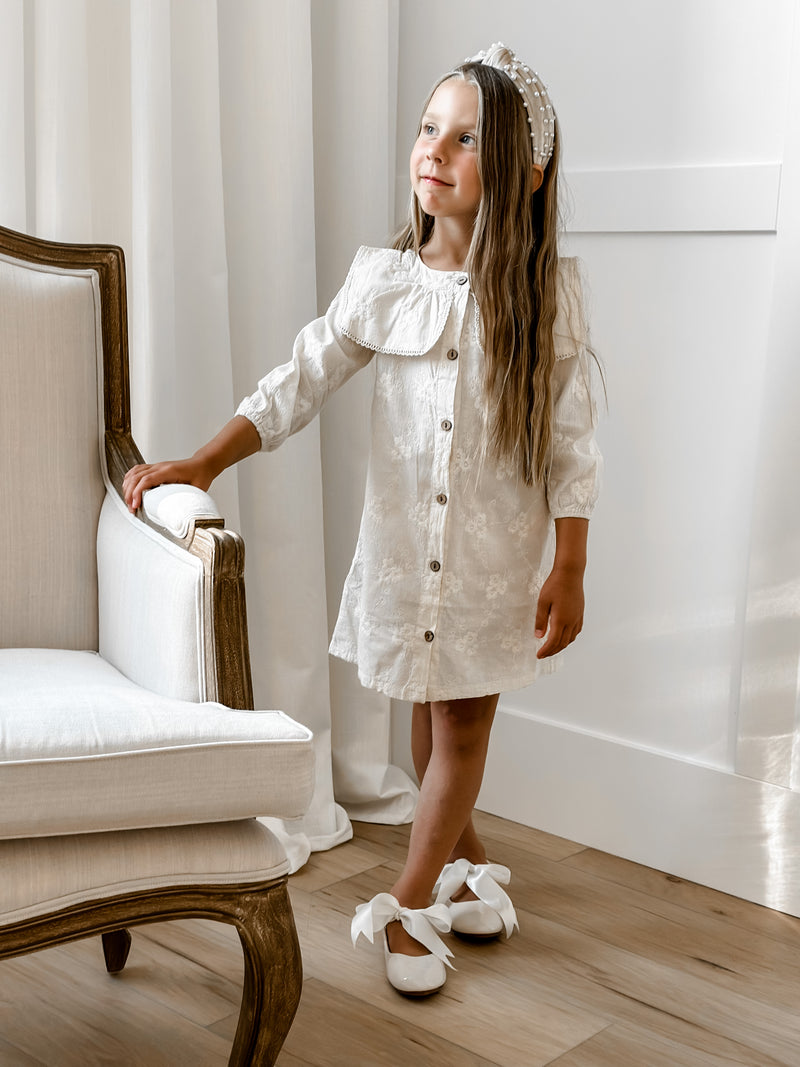 Coco Embroidered Dress BeeBeeBabyBoutique Coco Embroidered Dress BeeBeeBabyBoutique
