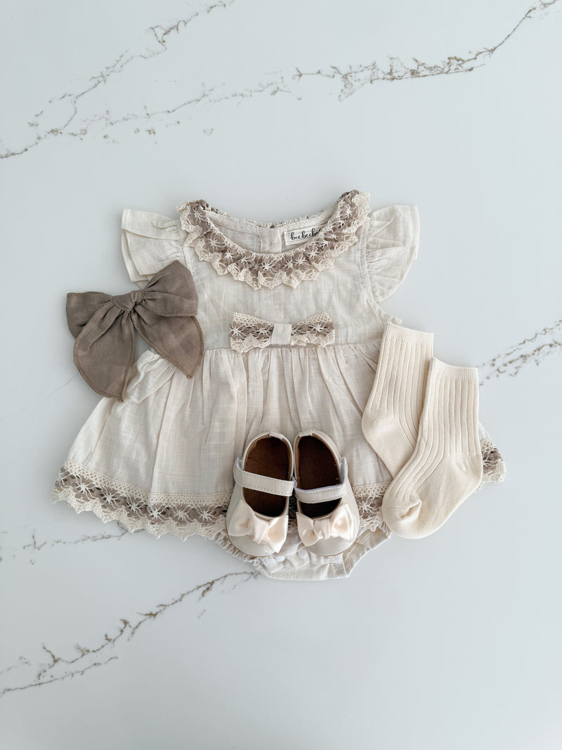Ruby Linen Romper