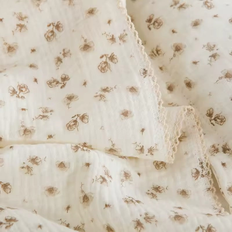 Floral Cotton Blanket