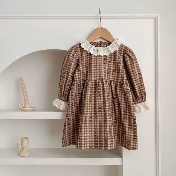 Olive Cotton Dress