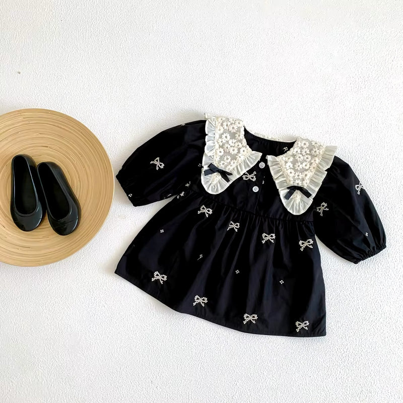 Holiday Collection - Dazzle Bow Dress FINAL FEW BeeBeeBabyBoutique Holiday Collection - Dazzle Bow Dress FINAL FEW BeeBeeBabyBoutique