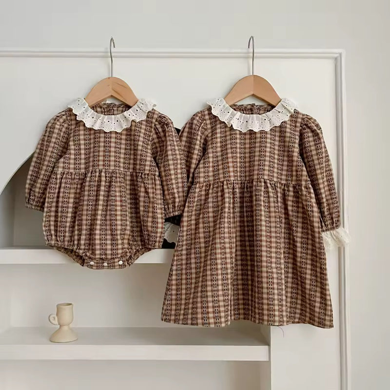 Olive Cotton Dress