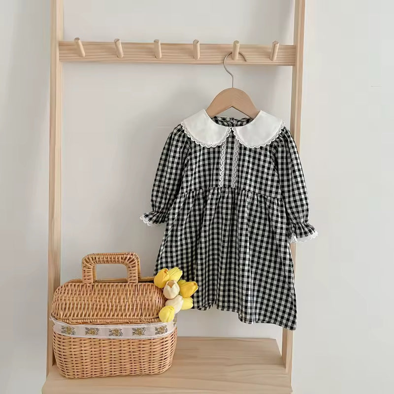 Opal Gingham Dress