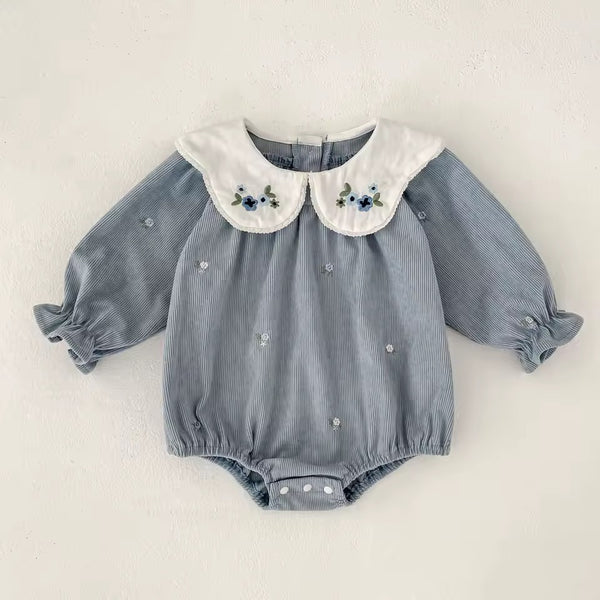 Enid Embroidered Romper