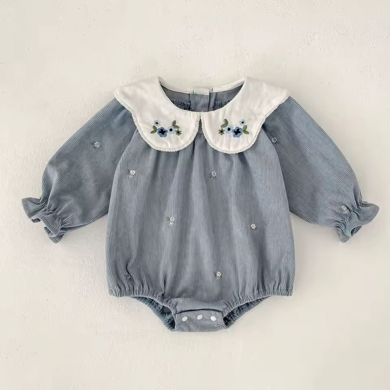 Enid Embroidered Romper