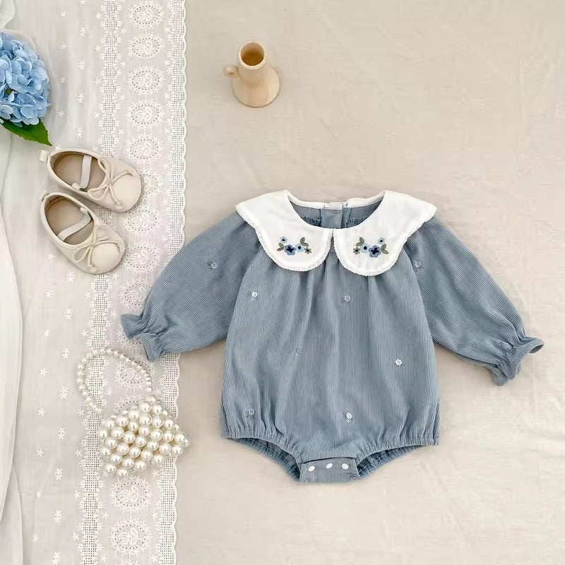 Enid Embroidered Romper