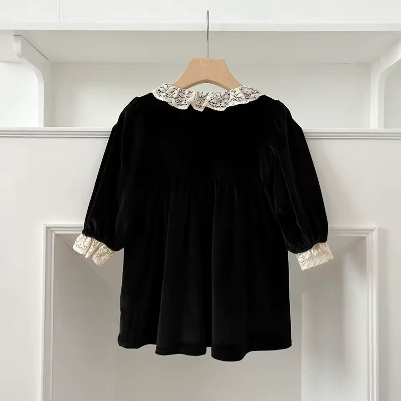 Holiday Collection - Lena Velour Dress