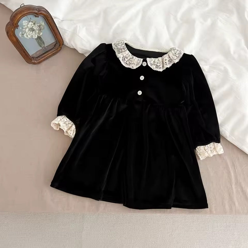 Holiday Collection - Lena Velour Dress