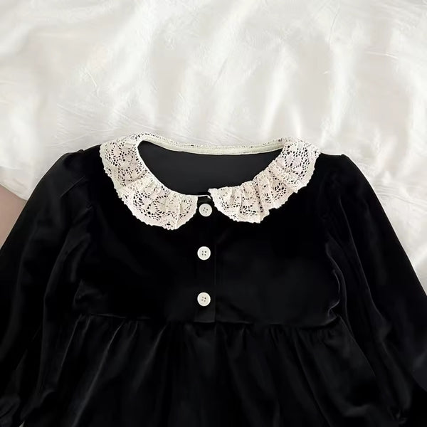Holiday Collection - Lena Velour Dress