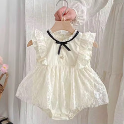 Holiday Collection - Lace Bow Dress