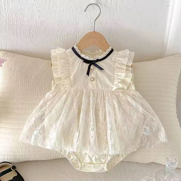 Holiday Collection - Lace Bow Dress