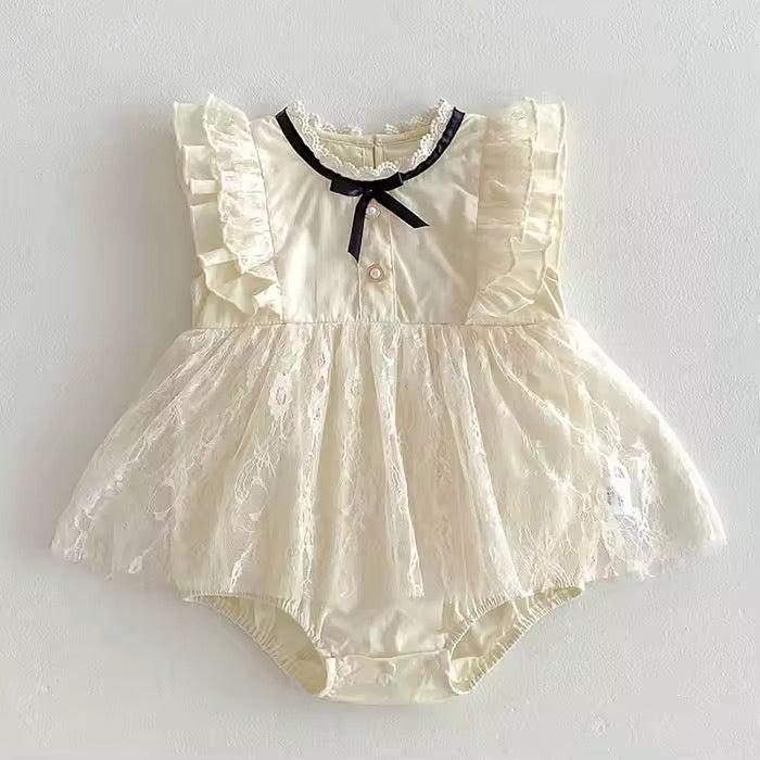 Holiday Collection - Lace Bow Dress