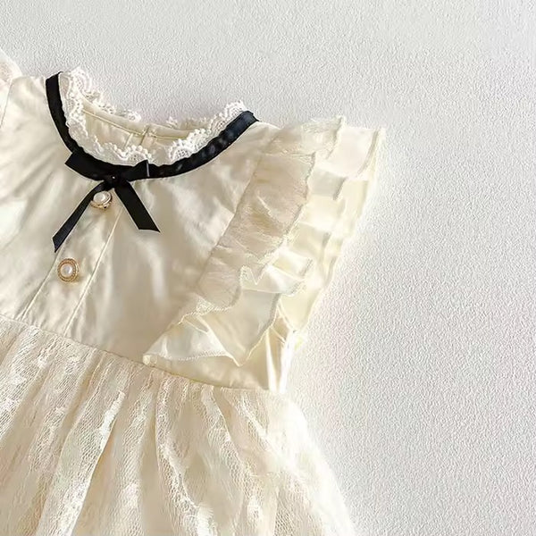 Holiday Collection - Lace Bow Dress