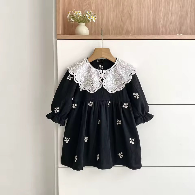 Holiday Collection - Melanie Embroidered Dress