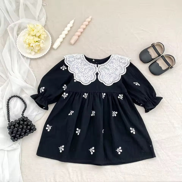 Holiday Collection - Melanie Embroidered Dress